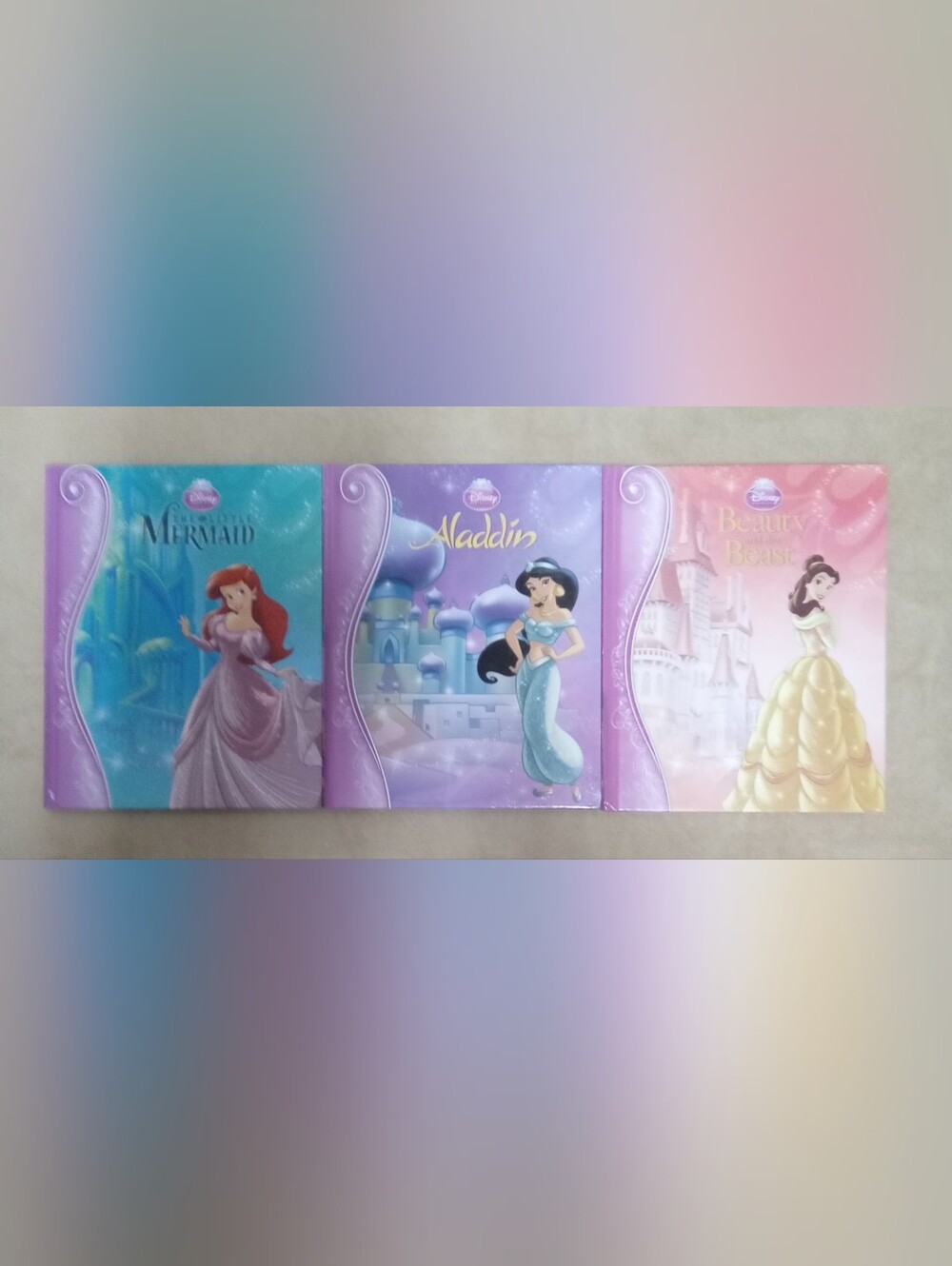 Beauty & The Beast, Aladdin, The Little Mermaid.
